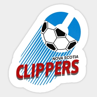 Defunct Nova Scotia Clippers Soccer Sticker